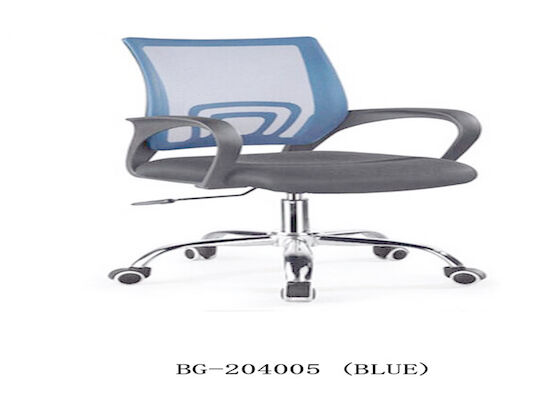 PP Fixed Armrest Mesh Task Chair Swivel Office Chair