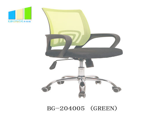 PP Fixed Armrest Mesh Task Chair Swivel Office Chair