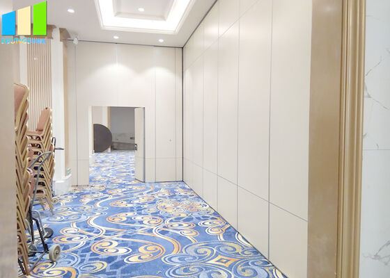 Kenya Movable Partition Walls Melamine MDF Finish Banquet With Acoustic