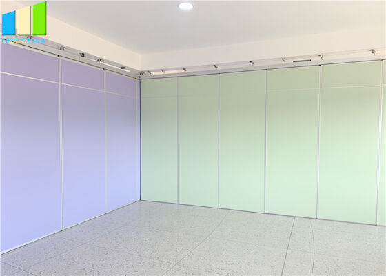 US Acoustic Operable Room Divider Movable Wooden Partition Wall For Auditoriums