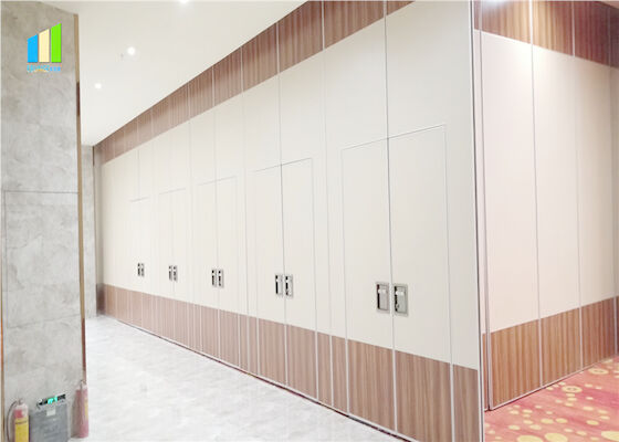 Sound Insulation Acoustic Removable Panel Movable Aluminium Office Sliding Partition Wall For Meeting Room