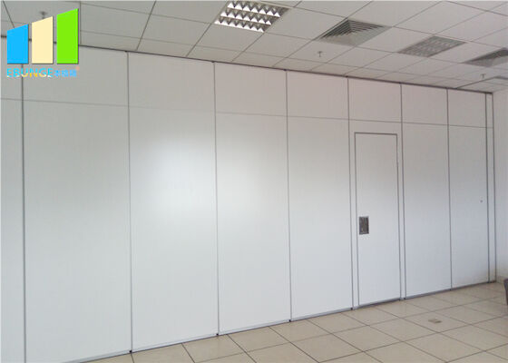 Floor To Ceiling Collapsible White Color Folding Acoustic Partition Walls