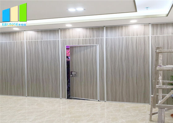 Floor To Ceiling Meeting Room Division Wooden Acoustic Partition Walls