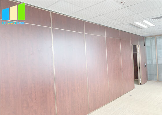 Floor To Ceiling Meeting Room Division Wooden Acoustic Partition Walls