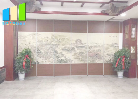 Banquet Hall Screen Fireproof Sliding Movable Acoustic Partition Walls