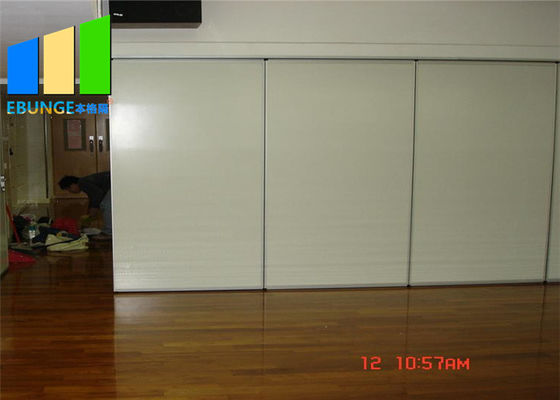 Malaysia Classroom White Laminate Folding Door Wooden Acoustic Partition Walls