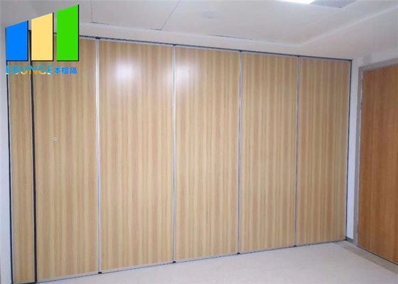 100mm Thick Fireproof Operable Partition Office Movable Folding Sliding Walls