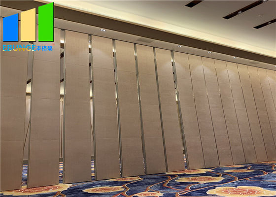 85 MM Thick Fabric Surface Acoustic Folding Room Dividers Partitions