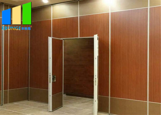 Customized Aluminum Melamine Folding Removable Partition Walls For Hotel