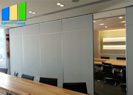 Removable Soundproof 65mm Thick Office Sliding Folding Partition Wall Divider