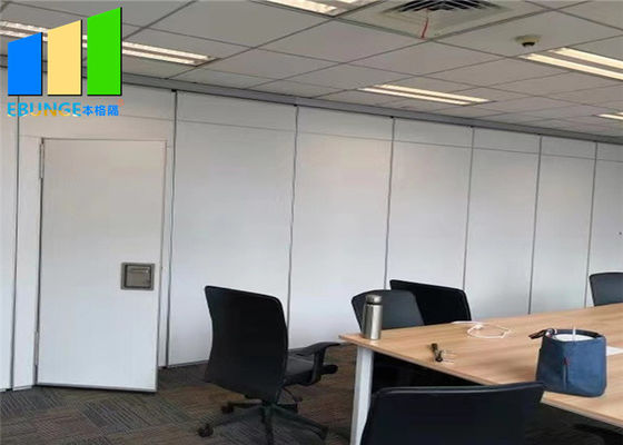 Removable Soundproof 65mm Thick Office Sliding Folding Partition Wall Divider