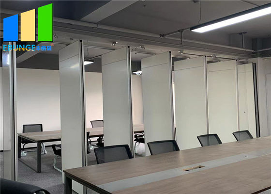 Soundproof Material Aluminum Office MDF Folding Movable Room Partition Walls