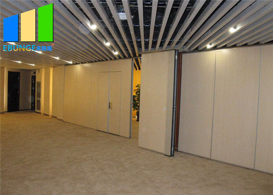 Hotel Movable Wall Room Partition Panel Sound Insulation Sliding Partition