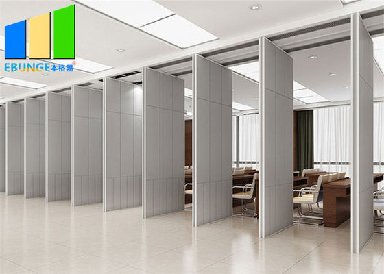 Easy And Quick Installation Folding Partition Wall Retractable Partition Walls with Hanging Track System