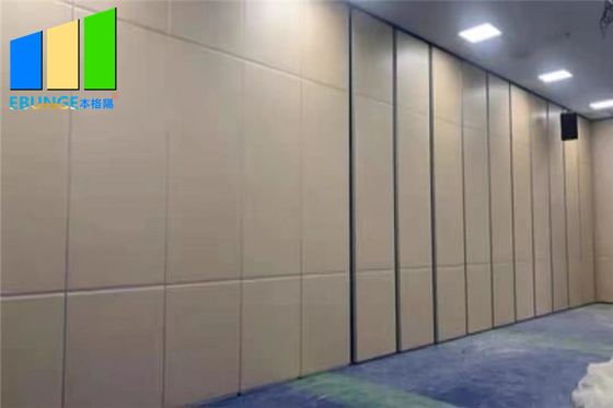 Easy And Quick Installation Folding Partition Wall Retractable Partition Walls with Hanging Track System