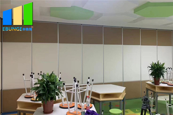 Commercial Sound Absorbing Folding Partition Door With Pass Door