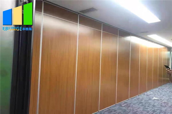 Sound Proofing Folding Office Acoustic Partition System For Training Conference Room