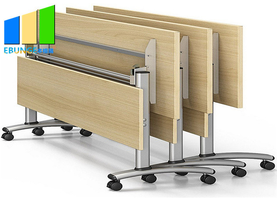 Metal Frame Mobile Foldable Training Tables Folding School Training Desks