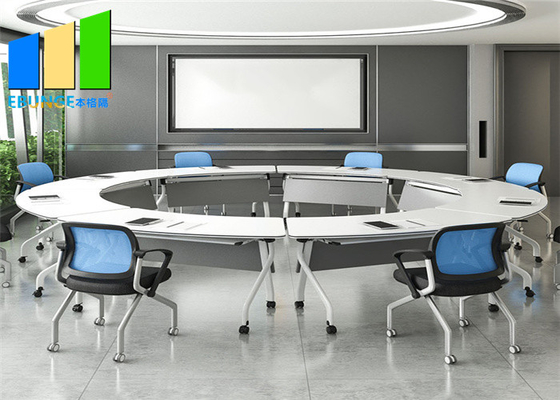 Adjustable Folding Stackable Conference Room Tables Office Training Tables