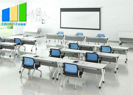 Adjustable Folding Stackable Conference Room Tables Office Training Tables