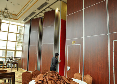 Red VIP Room Dividers Acoustic Room Dividers Customers Own Material