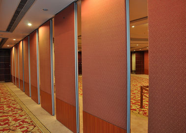 Melamine Acoustic Sliding Partition Walls Fire and Sound Resistant