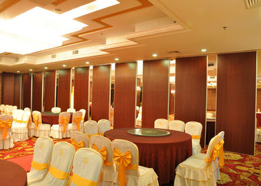 EBUNGE Sound Barrier Walls Space Divider Sliding Partition Walls MDF Melamine Finish For Hotel Meeting Room