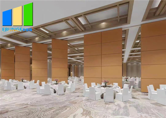 Max Height 15m Aluminum Top Hung Movable Partition Wall Operable Partition Walls With 100mm