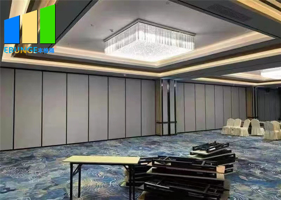 Soundproof Partition Wall Sliding Folding Movable Partitions For Restaurant