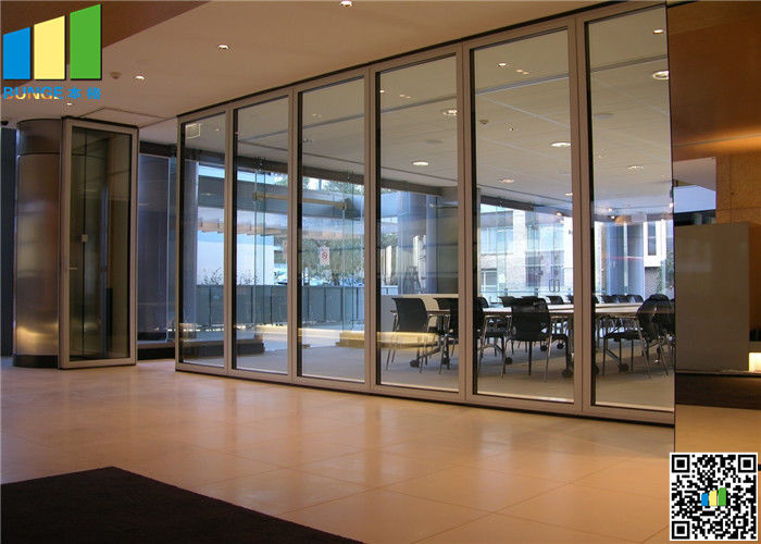 60 mm Tempered Glass Partition Wall Height  2000 / 4500 mm