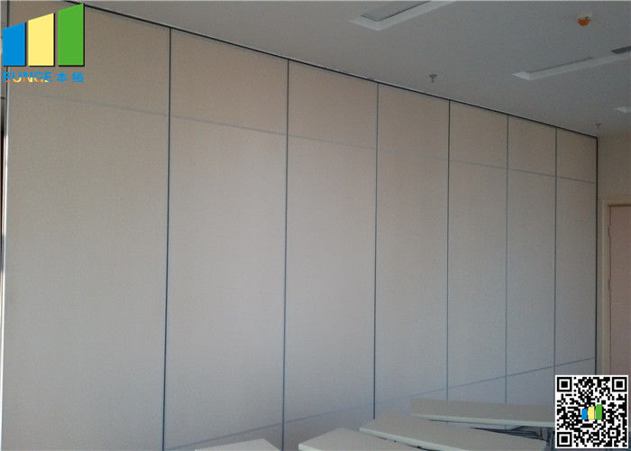 Single Roller Sliding Partition Walls Aluminum Track  For Banquet Hall