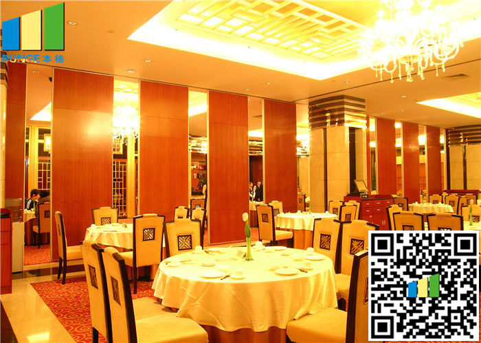 High Movable Partition Walls Operable Sliding Door For Banquet Hall