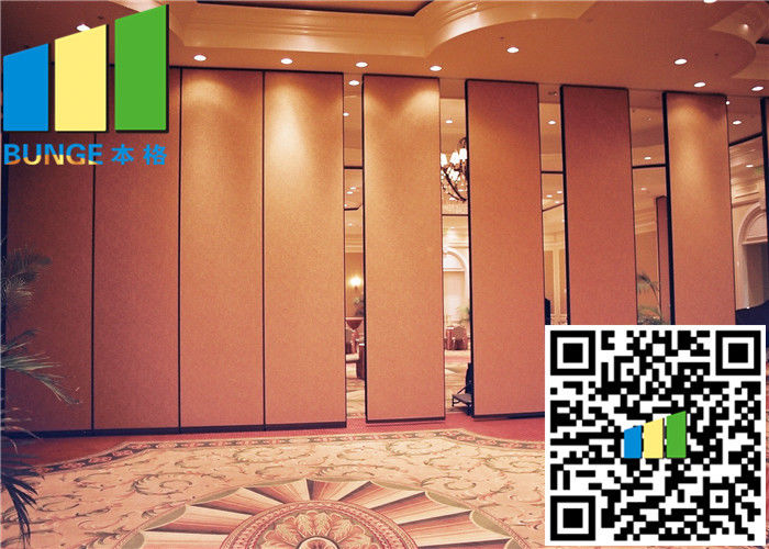 Suspended Sliding Wall Partition Melamine Top Hung Movable Partition