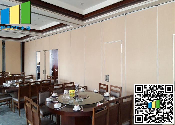 2.56inch Movable Sliding Walls Partition made with Aluminum Profiles and Frame