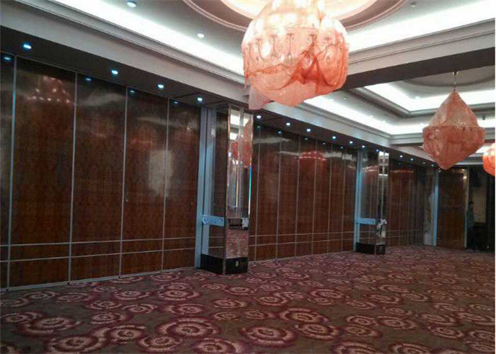 Aluminium Office Partition Acoustic Room Dividers Operable Wall for Restaurant