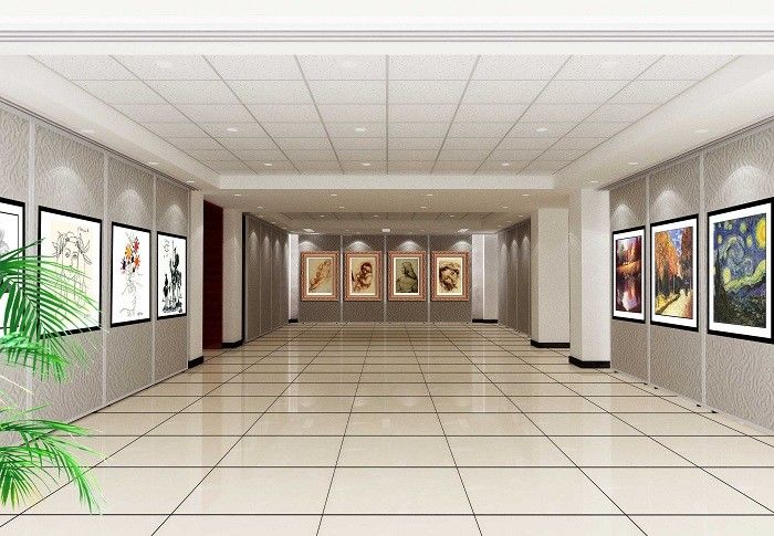 Melamine Exhibition Partition Walls / Decorative Soundproof Room Divider