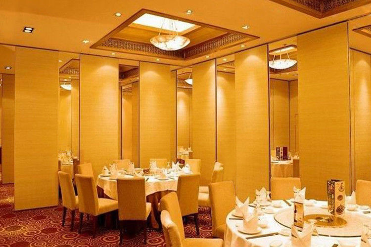 Decorative Furniture Sliding Acoustic Room Divider Wall / Indoor Privacy Screen