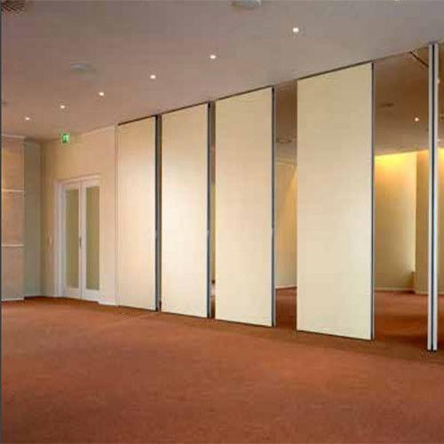 Acoustic Folding Door Partition No Floor Track Sliding Folding Partition For Banquet Hall