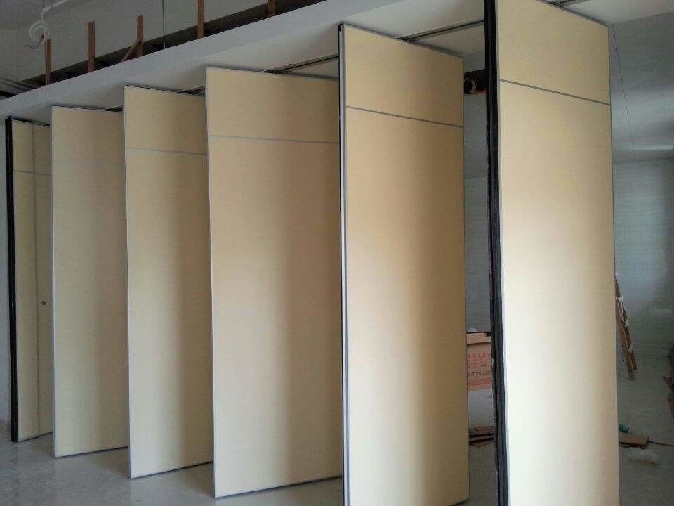 Solid MDF Fabric Foldable Partition Wall , 1230 mm Panel Width