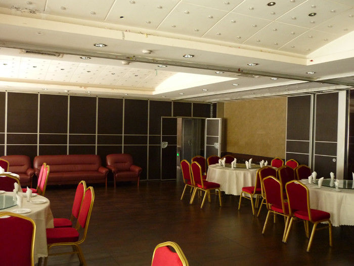 Interior Folding Sound Proof Partition Wall For Hotel / Commercial Furniture