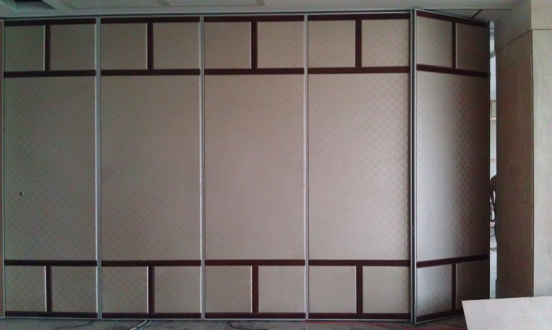 Acoustic Decorative Operable Sliding Movable Partition Walls 500 - 1230 MM Width