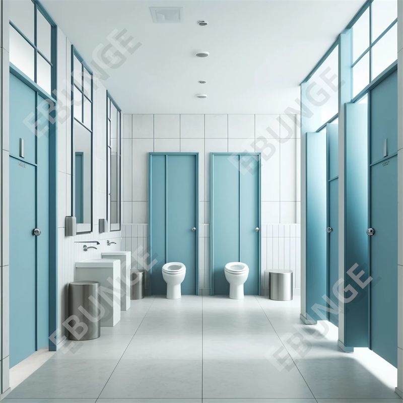 Easy To Clean and Affordable Bathroom Partition Support Customized Commercial Bathroom Partition