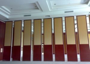 Noise Insulation Melamine Board Folding Sound Proof Partitions / Acoustic Room Dividers