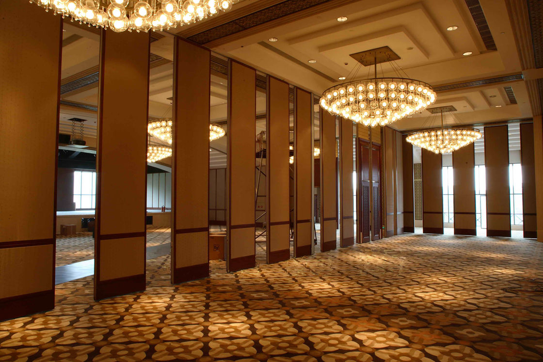 85 mm thickness melamine customized color movable partition for banquet hall