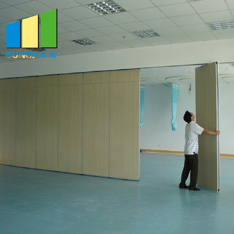 Soundproof Partition Panel Floor To Ceiling Folding Doors 65 Mm With Free Design