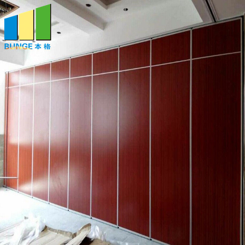 Dance Studio Collapsible Soundproof Folding Sliding Partition Walls for Function Hall