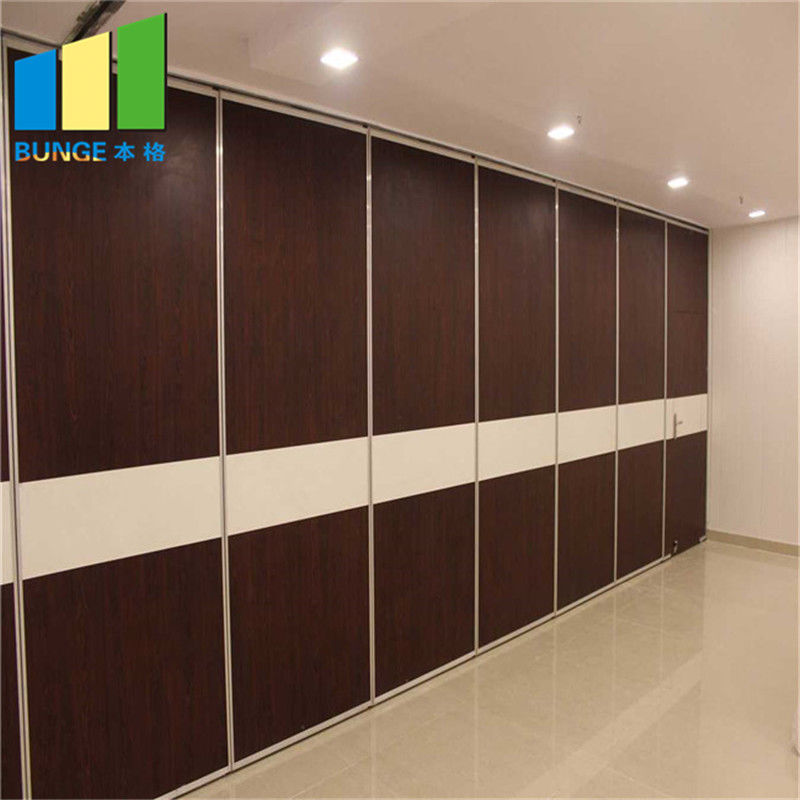 Collapsible Office Acoustic Folding Movable Partition Walls Customized Color