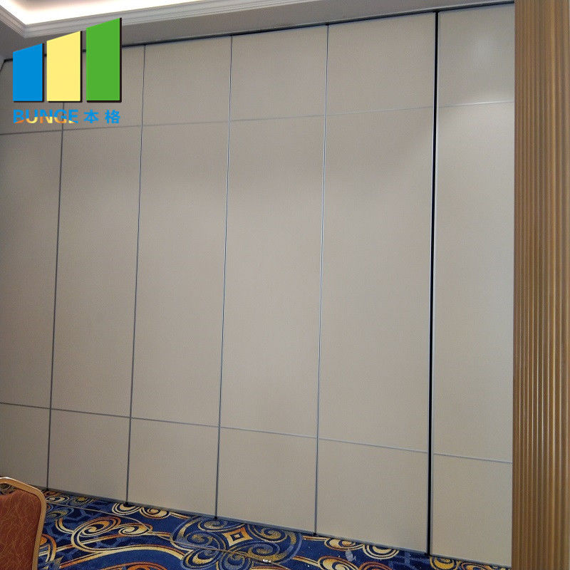 Aluminum Frame Sliding Door Partition Movable Sound Proof Partitions Wall For Restaurant