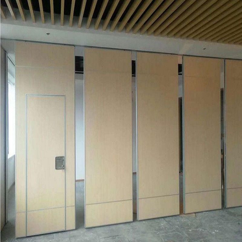 Manual Movable Wall System Sliding Folding Partition With Doors - Sliding Partition Wall Systems