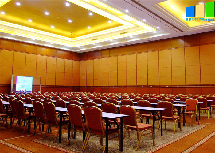 Commercial Collapsible Soundproof Accordion Movable Partitions Wall For Conference Hall